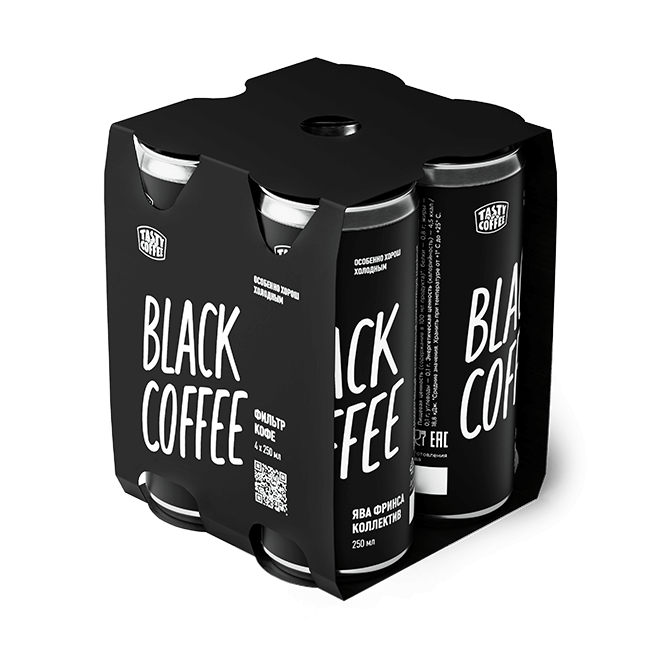 Кофе в банках Black Coffee - фото 1